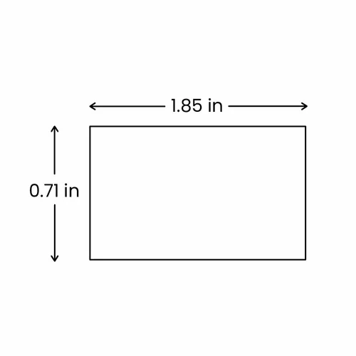 2 x 4.5 cm