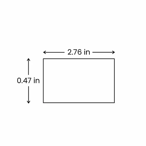 1 x 7 cm