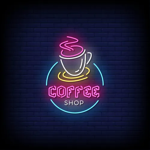 Coffee Shop Neon Sign - Imprint Now - UK