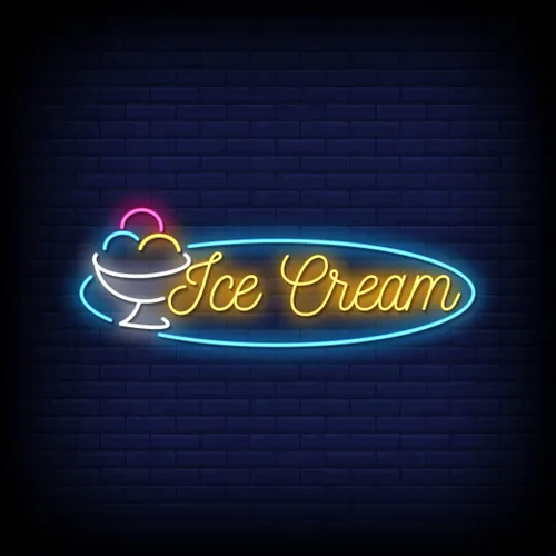 Ice Cream Shop Neon Sign - Imprint Now - UK