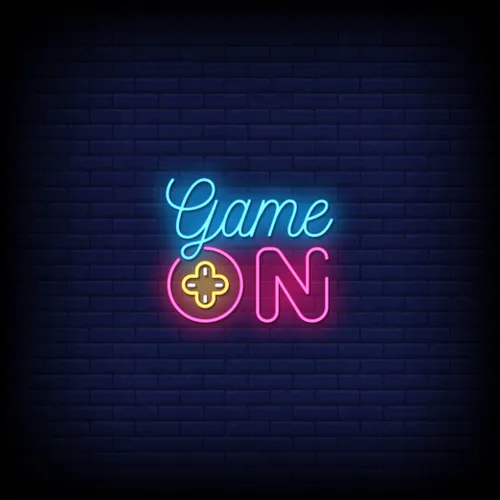 Game On Neon Sign - Imprint Now - UK