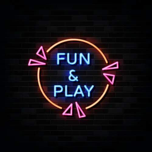 Fun & Play Neon Sign - Imprint Now - UK
