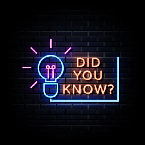 Did You Know Neon Sign - Imprint Now - UK