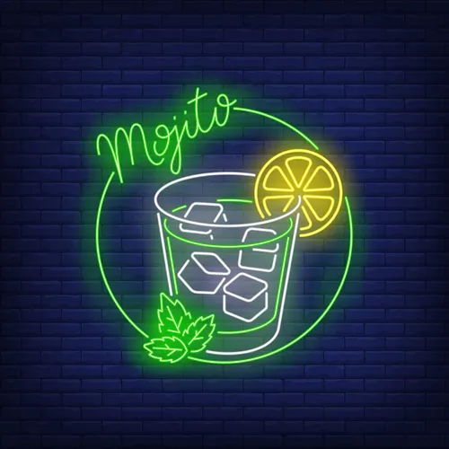 Mojito Drink Neon Sign - Imprint Now - UK