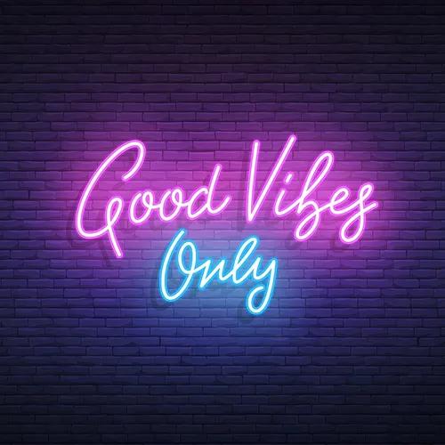 Good Vibes Only Neon Sign - Imprint Now - UK