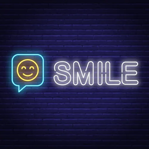 Smile Neon Sign - Imprint Now - UK