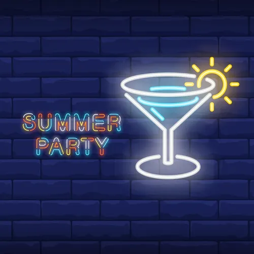 Summer Party Neon Sign - Imprint Now - UK