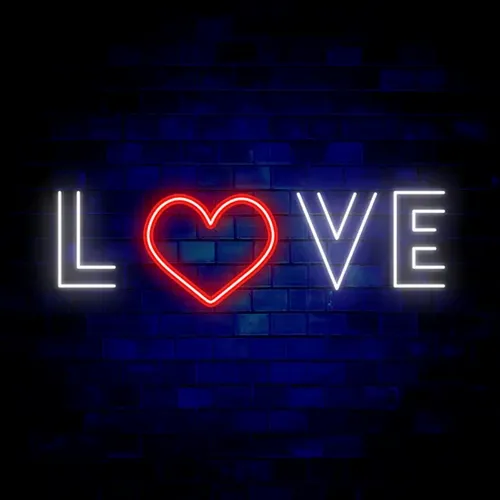 Love Heart Neon Sign - Imprint Now - UK