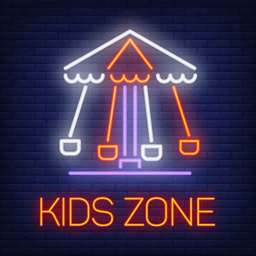 Fun Kids Zone Neon Sign - Imprint Now - UK