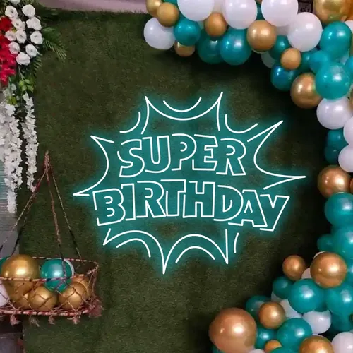 Super Birthday Neon Sign - Imprint Now - UK