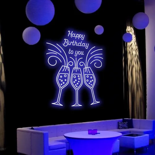 Cocktail Birthday Party Neon Sign - Imprint Now - UK