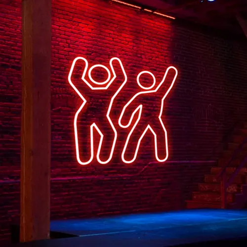 Dancing People Neon Sign - Imprint Now - UK