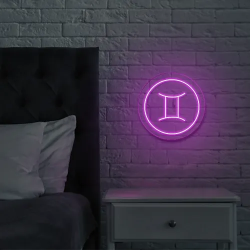 Gemini Neon Sign - Imprint Now - UK