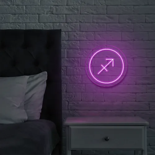 Sagittarius Neon Sign - Imprint Now - UK