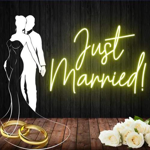 Just Married! Neon Sign