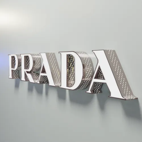 Frontlit Sign With Punch Holes - Imprint Now - UK