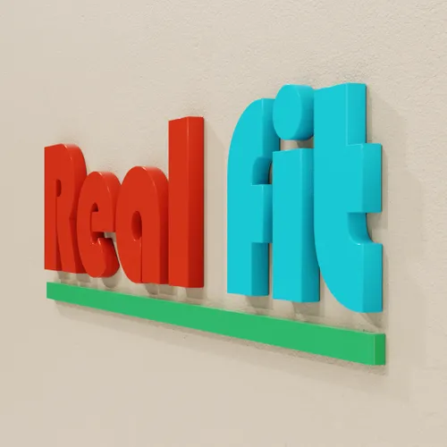 Painted Solid Acrylic Letters - Imprint Now - UK