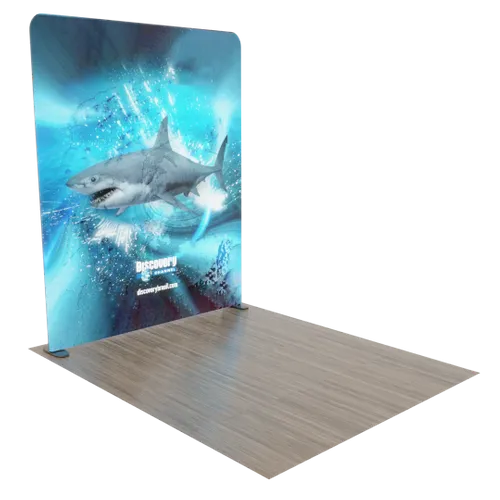 Custom Backlit Trade Show Display Tension Fabric 2.4 m x 2.4 m - Imprint Now - UK