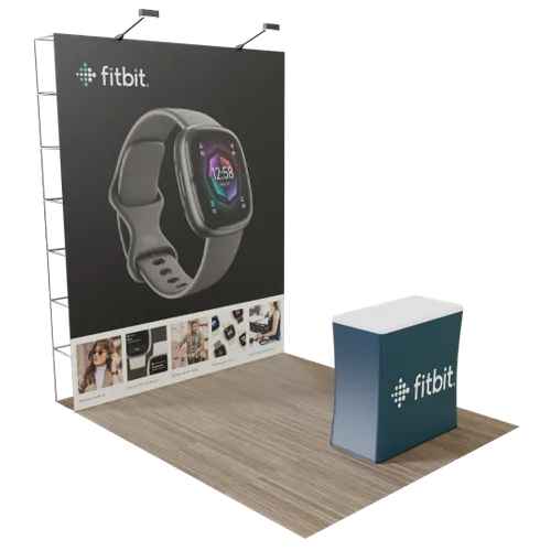 Custom Pop-up Trade Show Display 2.4 m x 2.4 m - Imprint Now - UK