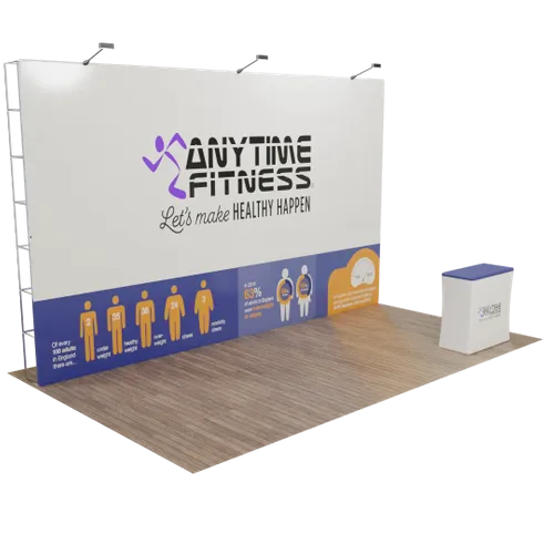 Custom Pop-up Trade Show Display 6.1 m x 3 m - Imprint Now - UK