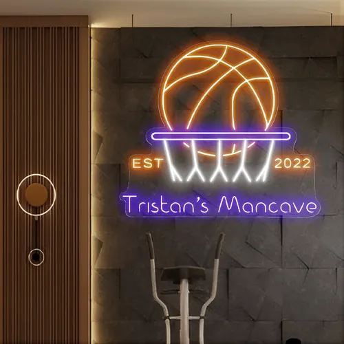 Tristans Mancave Neon Sign - Imprint Now - UK