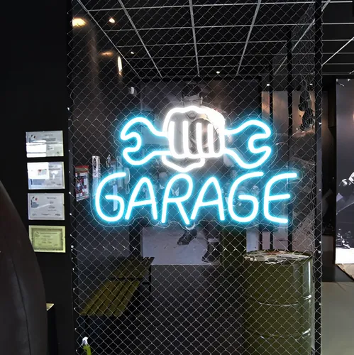 Garage Neon Sign - Imprint Now - UK