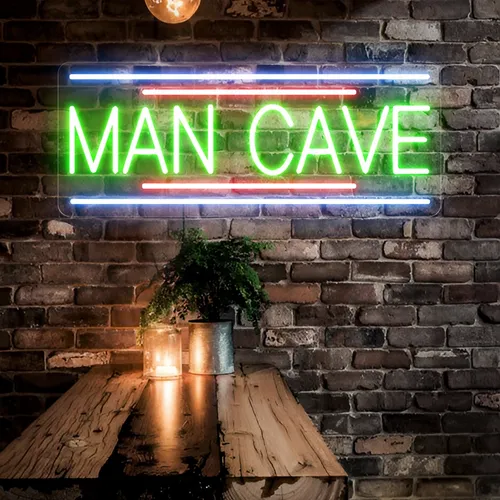 Man Cave Neon Sign - Imprint Now - UK