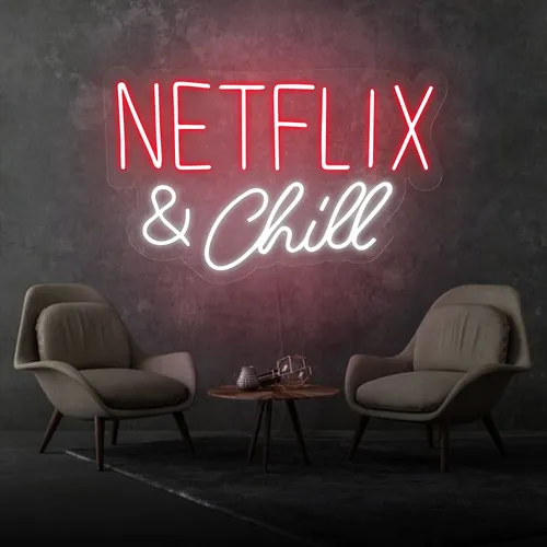 Netflix and Chill Neon Sign - Imprint Now - UK