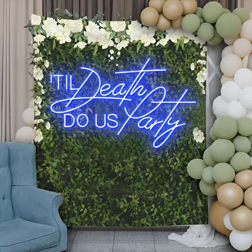 Til Death Do Us Party Neon Sign - Imprint Now - UK
