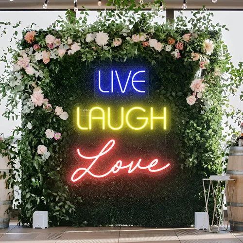 Live Laugh Love Neon Sign - Imprint Now - UK