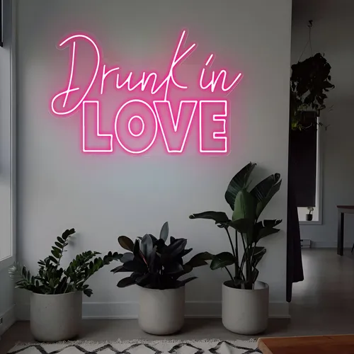 Drunk in Love Neon Sign - Imprint Now - UK