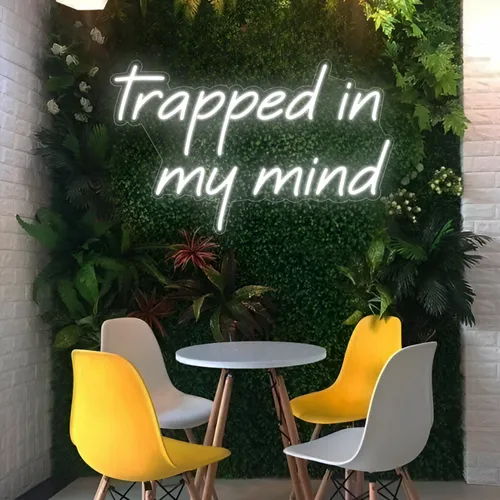 Trapped in my Mind Neon Sign - Imprint Now - UK
