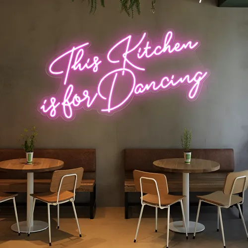 This Kitchen is for Dancing Neon Sign - Imprint Now - UK