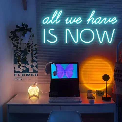 All We Have is Now Neon Sign