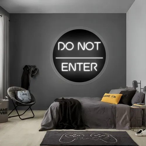 Do Not Enter Neon Sign - Imprint Now - UK