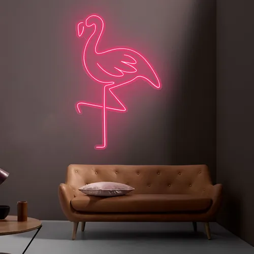 Flamingo Neon Light - Imprint Now - UK