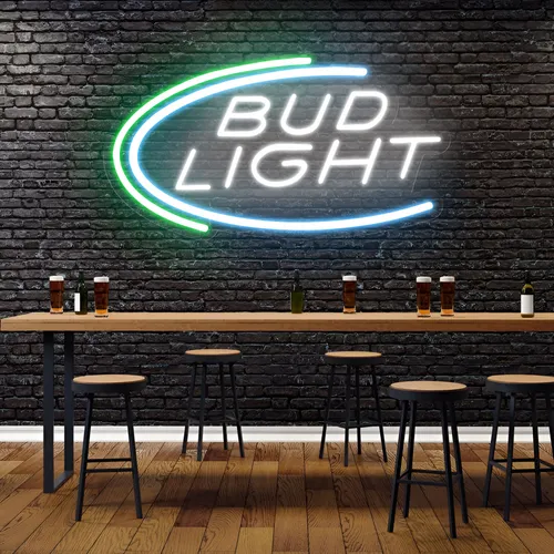 Bud Light Neon Sign - Imprint Now - UK