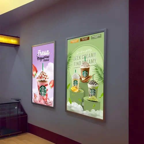 Aluminium Photo Frame Slim light Box - Imprint Now - UK