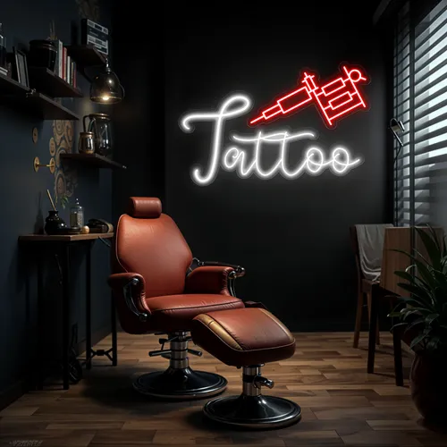 Tattoo Neon Sign - Imprint Now - UK