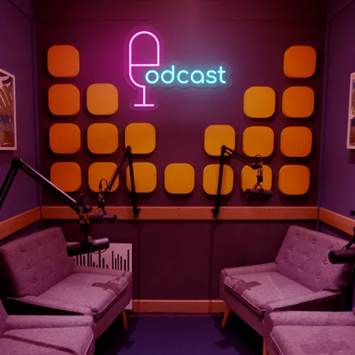 Cool Podcast Neon Sign - Imprint Now - UK