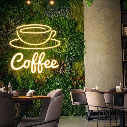 Brew & Glow Coffee Neon Sign - Imprint Now - UK