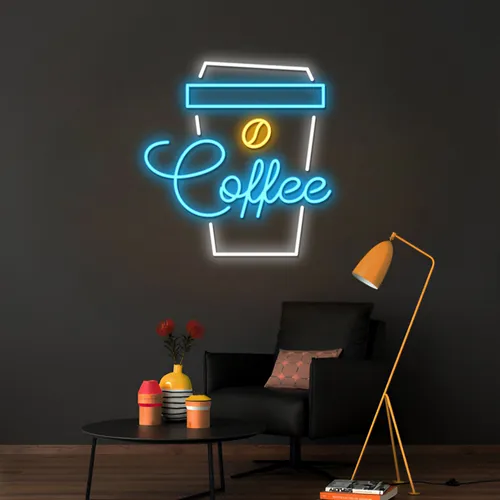 Snazzy Eye-catching Coffee Neon Sign - Imprint Now - UK