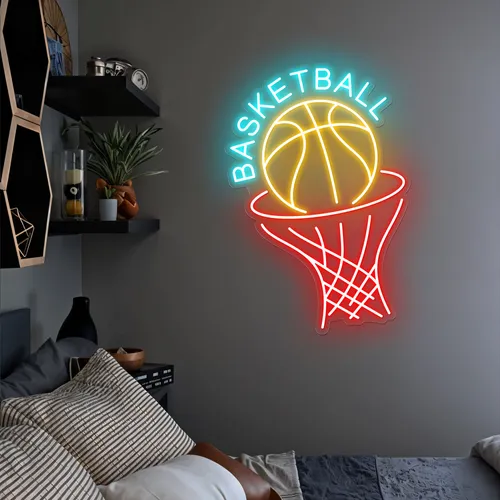 Basketball Neon Sign - Imprint Now - UK