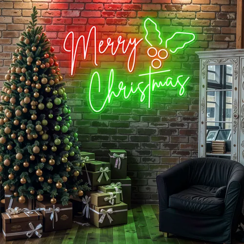 The Merry Christmas Neon Sign