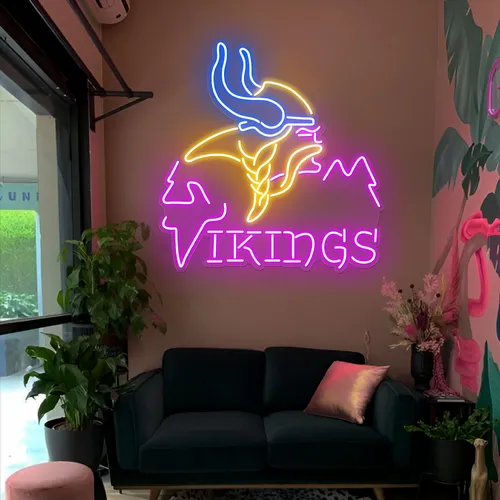 Vikings Neon Sign - Imprint Now - UK