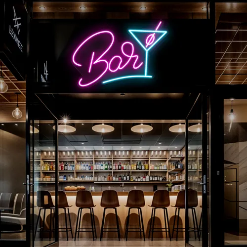 Oh Cocktail Bar Neon Sign - Imprint Now - UK
