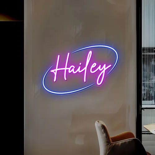 Hailey Neon Sign - Imprint Now - UK