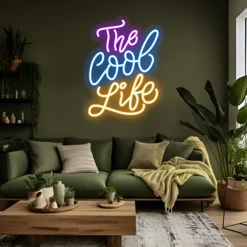 The Cool Life Neon Sign - Imprint Now - UK