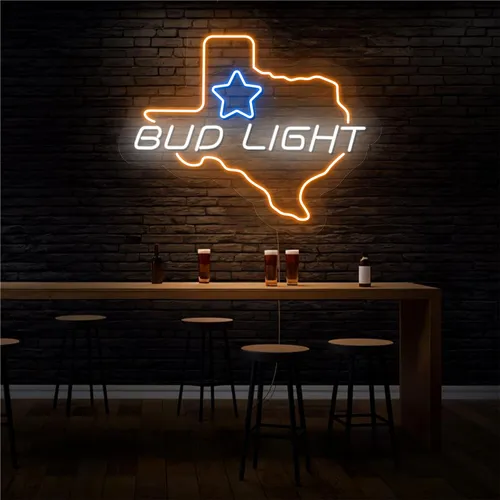Old West Bud Light Neon Sign - Imprint Now - UK