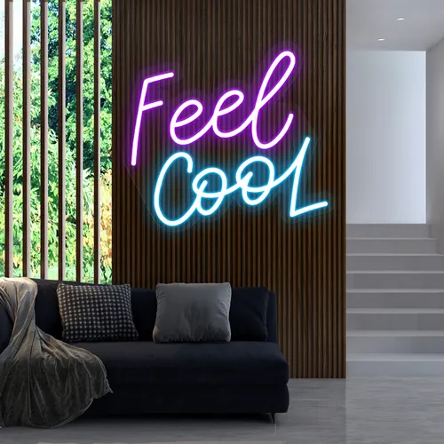 Feel Cool Neon Sign - Imprint Now - UK